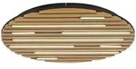Paul Neuhaus LED Wand-Deckenleuchte Q-AKUSTIK Holz-natur Smarthome