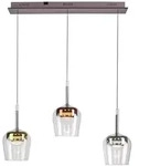Paul Neuhaus LED Pendelleuchte Q-KON 3-flammig mehrfarbig Smart Home