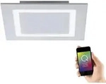 Paul Neuhaus, Q-MIRAN, Smart Home, LED-Deckenleuchte, 30x30cm, Fernbedienung,