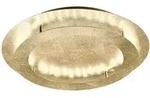 LED-Deckenleuchte, Blattgoldoptik, rund, warmwei&szlig;e Lichtfarbe, blendfrei