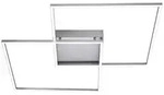 Paul Neuhaus, Q-INIGO, LED-Deckenleuchte, CCT, silber, dimmbar, Smart Home