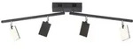 Neuhaus PURE&reg; LED Deckenstrahler PURE Mira, black pearl, 4-flammig, dimmbar, CCT