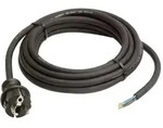 AS-Schwabe Gummi-Anschlussleitung 4,5 m, schwarz, 4,5m H07RN-F 3G1,5