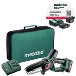 Metabo Akku Geh&ouml;lzs&auml;ge Geh&ouml;lzschneider MS 18 V LTX 15 mm Akku Ladeger&auml;t Tasche