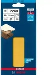 Bosch Expert Schleifpapier C470 80x133mm mit 8 L&ouml;cher K240 10er VE 2608900883