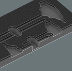 Wera 9712 Schaumstoffeinlage TORX HF Schraubendreher Set 1, 14-teilig