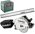 Metabo Tauchkreiss&auml;ge KT 66 BL inkl. F&uuml;hrungsschiene FS 1600 mm metaBOX 340
