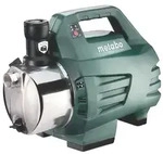 Metabo Hauswasserautomat HWA 3500 Inox Edelstahl Bew&auml;sserung F&ouml;rdern Klarwasser