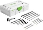 Festool Bit und Bohrer-Set SYS3 S 76-BB-Set f&uuml;r Systainer3 Rack