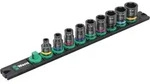 Wera 9608 Nuss-Magnetleiste B Impaktor Imperial 1 Steckschl&uuml;sseleinsatz, 9-tlg.
