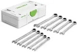 Festool Ringratschenschl&uuml;ssel-Set SYS3 S 76-RRS-Set f&uuml;r Systainer3 Rack
