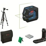 Bosch Kreuzlinienlaser Linienlaser GLL 20-22 G m. BT150, LB10, Tasche, Zieltafel