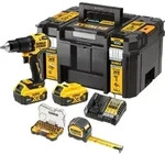 DeWalt Akku-Schlagbohrschrauber DCD709 Set inkl. 2x 5,0 Ah Akku,