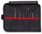 KNIPEX Universalpinzetten-Set Pr&auml;zisionspinzetten Kunststoffpinzette ESD SMD