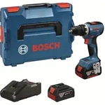Bosch Akku-Bohrschrauber GSR 18 V-65 Professional inkl. 2 Akkus 5,0 Ah + GAL 18...
