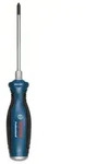Bosch Professional PH1 x 100 mm Schraubendreher Stahlklinge, Stahlkappe