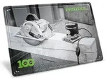 Festool 100 Jahre Blechschild Retro Maschinen, limitierte Auflage