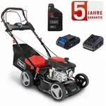 Scheppach Benzin Rasenm&auml;her RM420AE + &Ouml;l 3,5PS Antrieb + Hybrid-Start