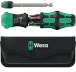 Wera Kraftform Kompakt 20 RA-R Ratschenschraubendreher 6-tlg mit Tasche und Bits