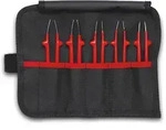 KNIPEX Universalpinzetten-Set Pr&auml;zisionspinzetten Kunststoffpinzette ESD SMD