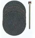 Proxxon 28818 Gewebetrennscheibe, 38 mm, 5 St&uuml;ck + 1 Tr&auml;ger