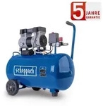 Scheppach Silent Kompressor HC52Si Doppelzylinder 8bar 50L 230 L/min | &Ouml;lfrei