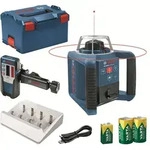 Bosch Rotationslaser GRL 300 HV inkl. Zubeh&ouml;r, Empf&auml;nger LR1 und L-BOXX
