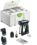 Festool Akku-Bohrschrauber C 18 Basic-Set, Inklusive Winkel- und Exzentervorsatz