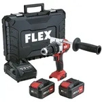 Flex Akku-Schlagbohrschrauber PD 2G 18-EC LD 55 TC 2x5,0 Ah Akkus, Ladeger&auml;t