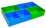 ProClick Insetboxen-Set IBS CD3 CT M74 BSS f&uuml;r ClickTray Werkzeugwanne