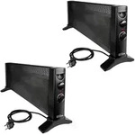 G&uuml;de 2x Konvektionsheizger&auml;t GKH 1200 Mica Heizung - 1200 W Heizleistung - 15...