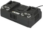 JCB 18V Doppelschnellladeger&auml;t 4,5 A Professional 18 Volt Akku System