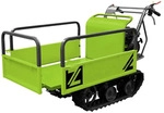 Zipper Benzin-Miniraupendumper ZI-MD300 4,1kW 300kg Gummikette Inkl.Schneeschild