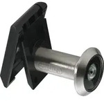 ABUS 2300 silber T&uuml;rspion f&uuml;r T&uuml;rblattst&auml;rken von 35&ndash;59 mm, Weitwinkel ca.