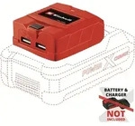 Einhell TC-CP 18 Li USB-Solo Akku-Adapter Power X-Change 2x USB 2,1A ohne Akku