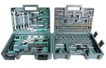 Br&uuml;der Mannesmann 176-tlg. Werkzeugkoffer M29086 Bits Bohrer Ratsche T&Uuml;V/GS