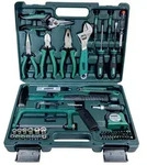 Br&uuml;der Mannesmann Werkzeugkoffer 74-tlg. M29074 Bits Zangen S&auml;ge T&Uuml;V/GS