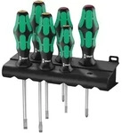 Wera Kraftform 334/6 Schraubendreher Satz Schlitz, Kreuzschlitz Phillips 6 tlg.