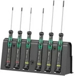 Wera 2035/6 A Elektroniker-Schraubendrehersatz + Rack, 6-teilig