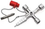 Knipex TwinKey&reg; Schaltschrankschl&uuml;ssel f&uuml;r g&auml;ngige Schr&auml;nke und Absperrsysteme