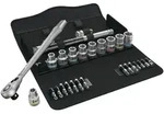 Wera 8100 SC 8 Zyklop Metal-Knarrensatz Umschalthebel, 1/2", metrisch, 28-teilig