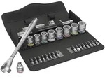 Wera 8100 SB 7 Zyklop Metal-Knarrensatz Durchsteckvierkant 3/8 -Antrieb metrisch