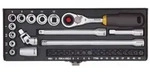 PROXXON Feinmechaniker-Steckschl&uuml;ssel- und Schraubersatz 1/4", 32-tlg.