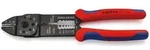 KNIPEX Crimpzangen, Schwarz lackiert, Schneiden, Abisolieren, Crimpen und K&uuml;rzen