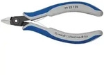 KNIPEX Pr&auml;zisions-Elektronik-Seitenschneider ESD Spitzer Kopf Br&uuml;niert 2-K-Griff