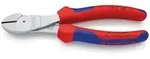 KNIPEX Kraft-Seitenschneider, verchromt, mit 2K-Griffh&uuml;llen, 140-250 mm