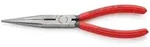 KNIPEX 26 11 200 Flachrundzange mit Schneide, gerade, getaucht, 200 mm