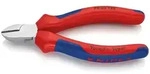 KNIPEX Seitenschneider, verchromt, mit Mehrkomponenten-H&uuml;llen, 2K-Griff