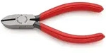 KNIPEX Seitenschneider, mit Kunststoff &uuml;berzogen, Schwarz atramentiert