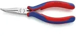 KNIPEX 35 82 145 Elektronik-Greifzange, 2-K, 145 mm, flachrund, gebogen